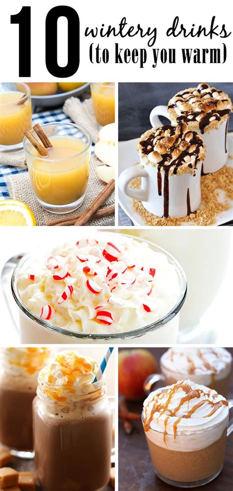 10 Favorite Winter Drinks - Somewhat Simple