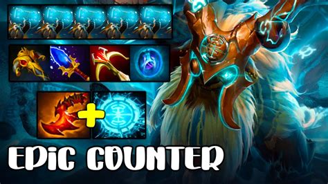 EPIC COUNTER INTENSE CARRY EARTHSHAKER FULL TEAM FIGHT DOTA 2