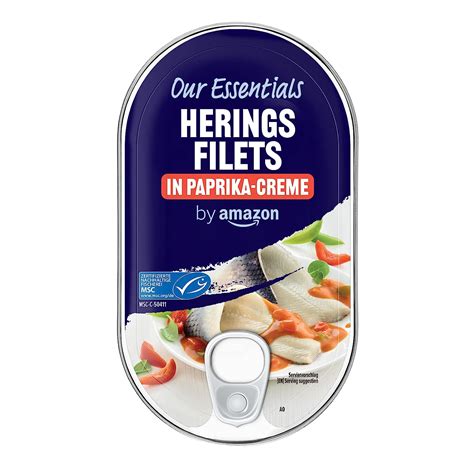 By Amazon Msc Heringsfilets In Tomaten Paprika Cr Me G Er Pack