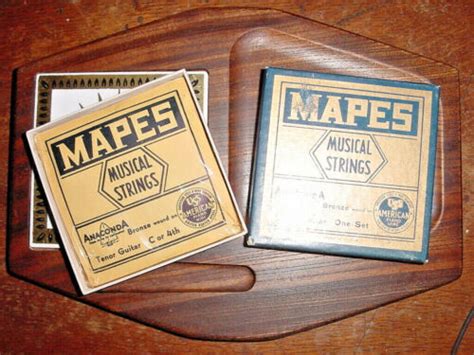 UNOPENED SET MAPES MUSICAL TENOR GUITAR STRINGS ANACONDA BRONZE WOUND