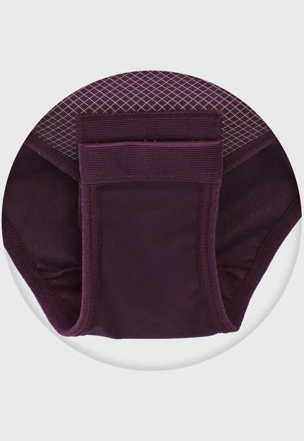 Calcinha Dilady Hot Pant Max Zero Barriga Roxa Compre Agora Dafiti Brasil