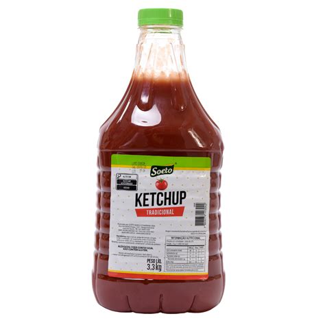 Ketchup Tradicional Kg Condimentos Soeto Sabor Que Completa