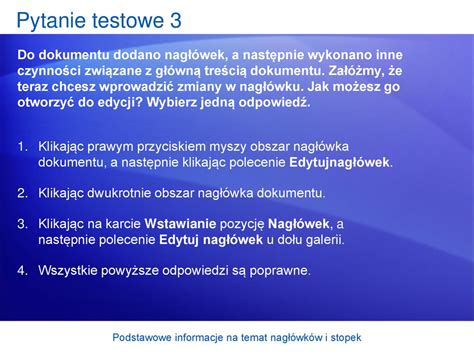 Program Microsoft Office Word 2007 Szkolenie Ppt Pobierz