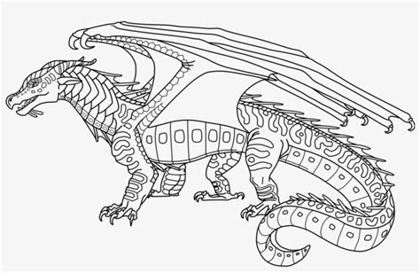 Free Printable Wings Of Fire Dragon Coloring Pages Files Can Be