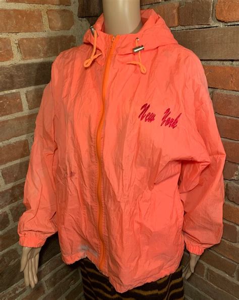 Vintage 1970s 1980s Pro Spirit Neon Pink New York Dis Gem