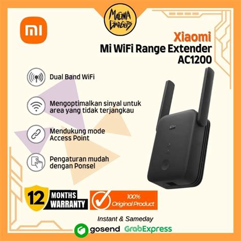 Jual Xiaomi Mi Wifi Range Extender Ac Repeater Mbps Dual Band