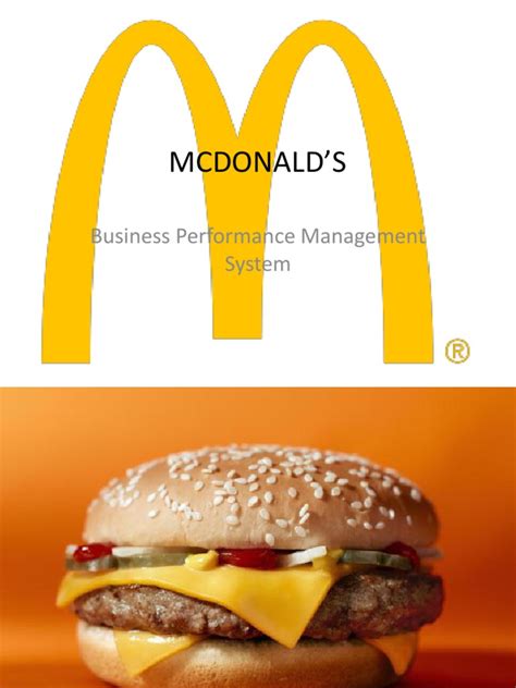 PDF BPM Presentation McDonald S DOKUMEN TIPS