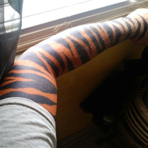 Tiger Stripe Tattoo Sleeve