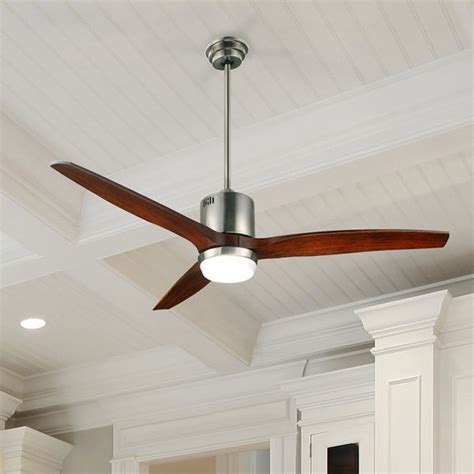 Orren Ellis Thrush Inch Led Ceiling Fan Blade Stainless Steel