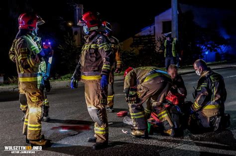 Tragiczny wypadek w Wolsztynie Nie żyje potrącony mężczyzna kierujący