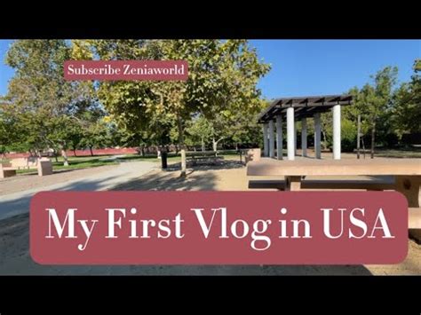 My First Vlog In USA My First Vlog On YouTube YouTube