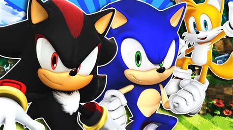 Sonic Shadow And Tails Visit Green Hill Zone Vr Chat Youtube