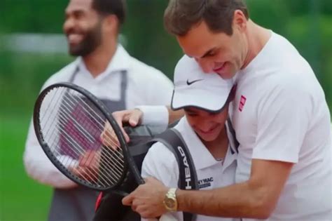 Roger Federer’s “pinky promise” Zizou reacts on retirement: “My heart ...