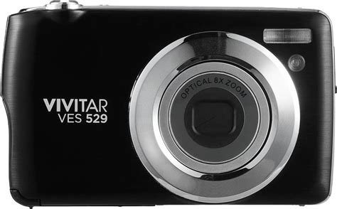 Vivitar Ves Mp Digital Camera Black Ves Noc T Best Buy