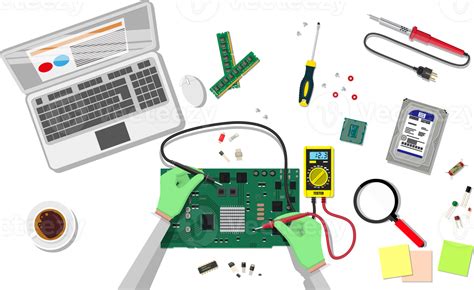 Assembling Pc Personal Computer Hardware 35857170 Png