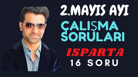 Mayis Ayi 2 ÇaliŞma Sorulari İngİlİzce Isparta Soru Destek