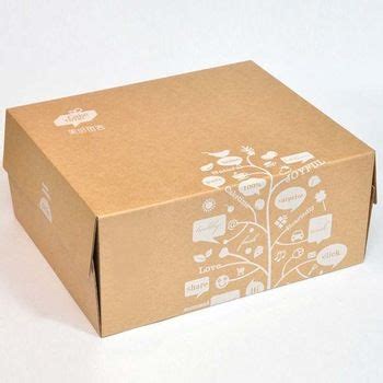 Nice Eco Friendly Shipping Boxes Custom Cake Packaging