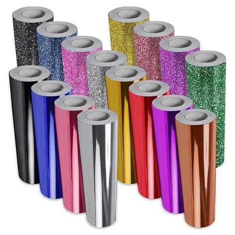 Rainbow Gold Glitter Heat Transfer Vinyl For Cutter Buy Gold Glitter