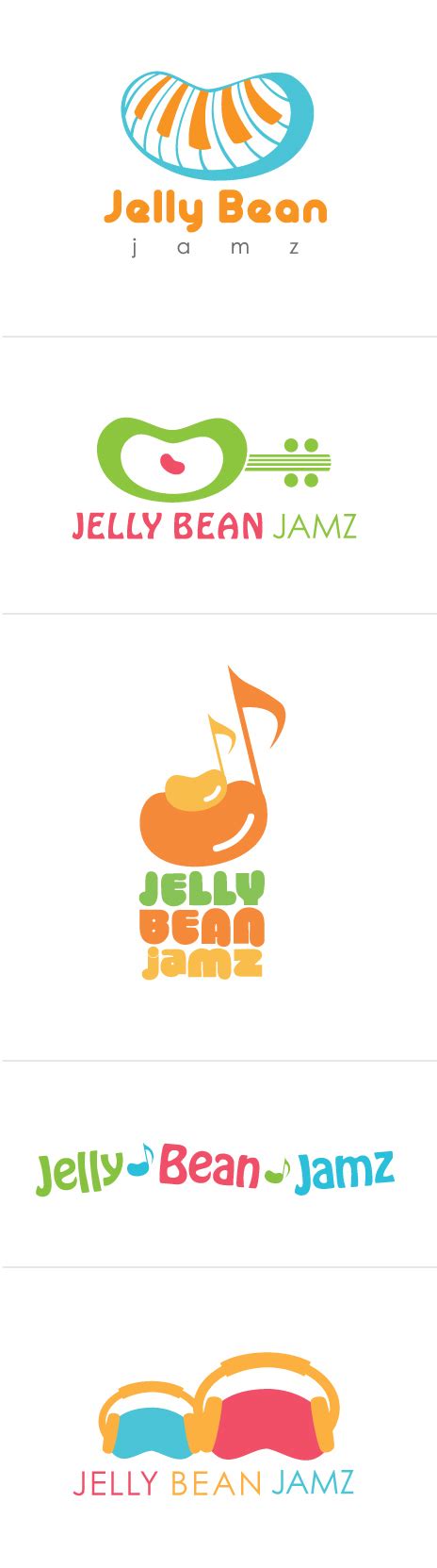 Jelly Bean Jamz logo design | Behance