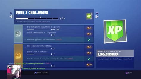 225 Wins Week 2 Challenges YouTube