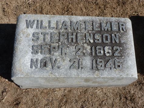 William Elmer Stephenson 1862 1946 Mémorial Find a Grave