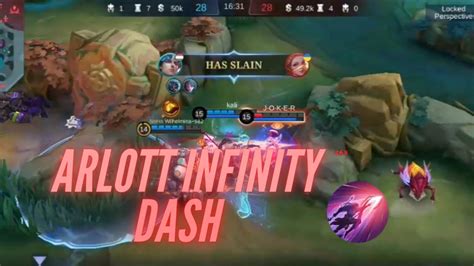 Arlott Infinity Dash Arlott Gameplay Mobile Legends YouTube