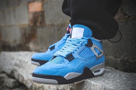 Jordan 4 Retro University Blue - town-green.com