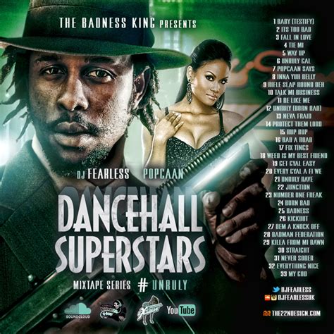 Popcaan Dancehall Superstars Mixtape By Djfearless Dj Kaas Media