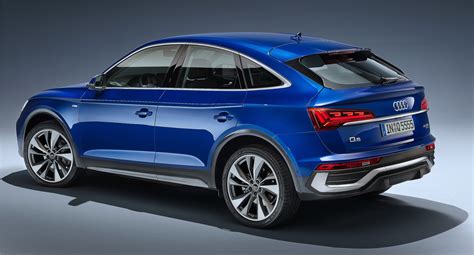 The New Audi Q Sportback Coupe Suv Spare Wheel