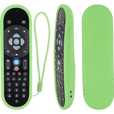 Luminous Green Remote Control Case Only For Sky Q Bluetooth Voice