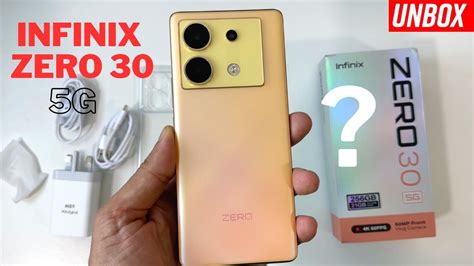 Infinix Zero 30 5g Golden Hour Unboxing Best Vlogging Smartphone