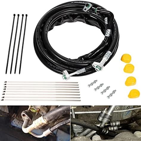 Amazon Fe Complete Rear Ac Line Set Flexible A C Barrier Hose