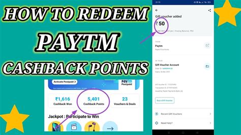 Paytm Cashback Point Redeem Kaisa Kara How To Redeem Paytm Cash Back