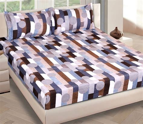 Buy Geometric King Size Bed Sheets Online In India Woodenstreet