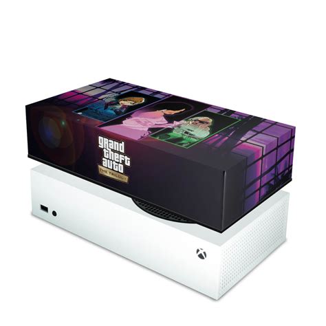 Xbox Series S Capa Anti Poeira Gta The Trilogy Pop Arte Skins