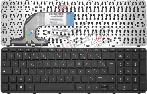 Clavier HP NSK CN6SC 9Z N9HSC 60F Cadre Inclus Français Azerty