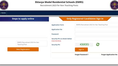 Emrs Recruitment Pge And Non Teaching Posts Edit Application Form