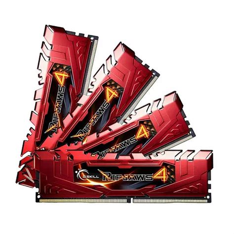 DDR4 G Skill Ripjaws 4 Rouge 16 Go 4 X 4 Go 2400 MHz CAS 15