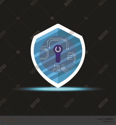 Cyber Security Logo Vector & Photo (Free Trial) | Bigstock