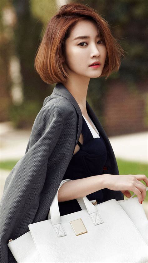 Korean Actress Short Hairstyle - Long Hairstyle