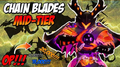 STRONGEST BEGINNER CHAIN BLADES BUILD Shock Chain Blades Build