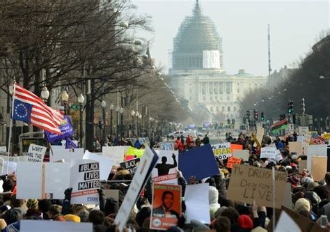 Justice For All Millions March Draw Tens Of Thousands Of