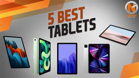 5 Best Tablets 2021 Youtube