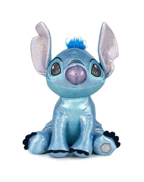 PELUCHE STITCH GLITTER 100 ANIVERSARIO DISNEY 28 CM CON SONIDO