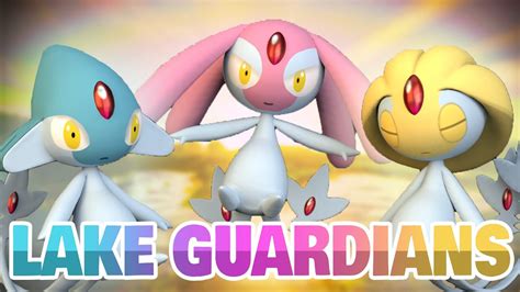 Where to find LEGENDARY Lake Guardians? (Uxie, Mesprit, Azelf ...