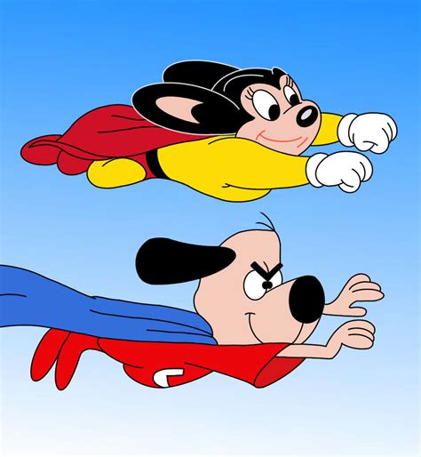 Underdog Mighty Mouse By Toon1990 On Deviantart Old Cartoon