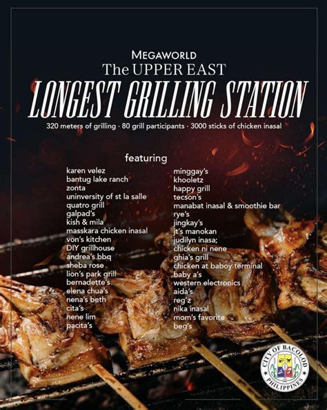 Longest Grilling Station Bacolod City Government