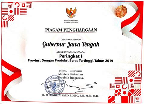 Kominfo Jateng On Twitter Selamat Provinsi Jawa Tengah Mendapat