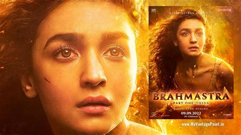 Introducing Alia Bhatt in Brahmastra! First Look out! - Vantage Point