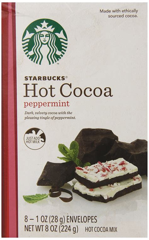 Starbucks Hot Cocoa Mix Peppermint 8 Ounce Walmart